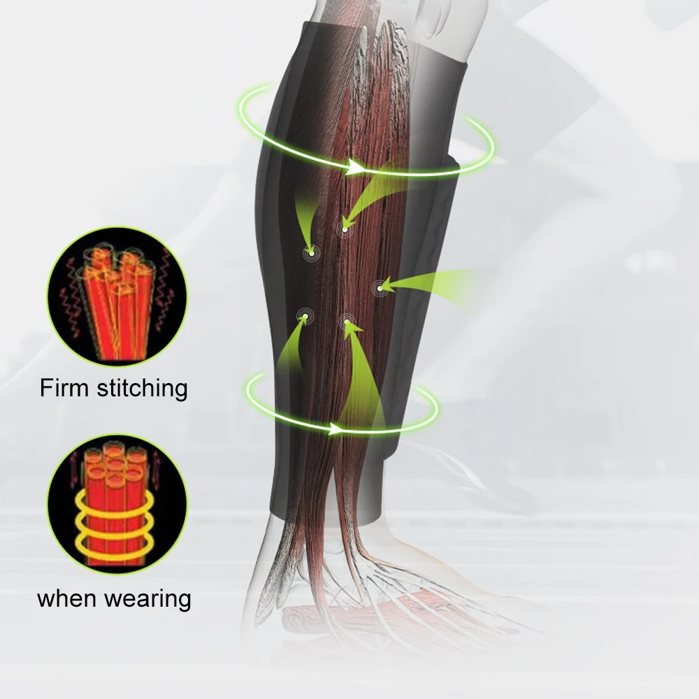 Calf Compression Sleeves 1PC Calf Compression Sleeves for Men & Women Leg Compression Sleeve Footless Socks for Shin Splint Varicose Vein