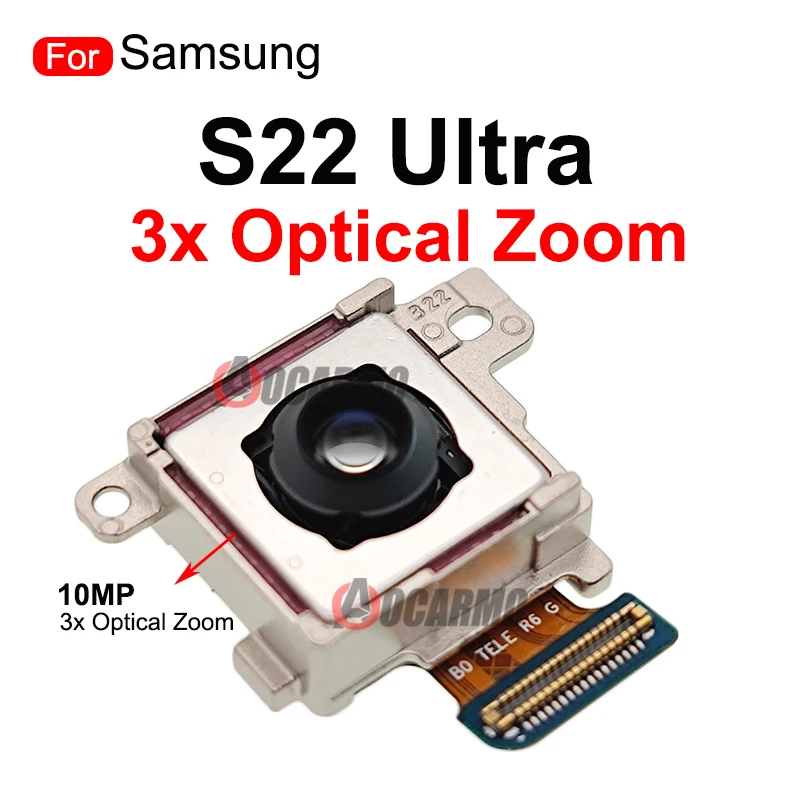 For Samsung Galaxy S22 Ultra Front Back Main 108MP 12MP Ultra