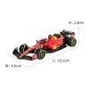 Bburago 1:43 2023 Ferrari Monza SF23 #16 F1 Formula Car Die Cast Vehicles Collectible Model Racing Toys Acrylic Box 5