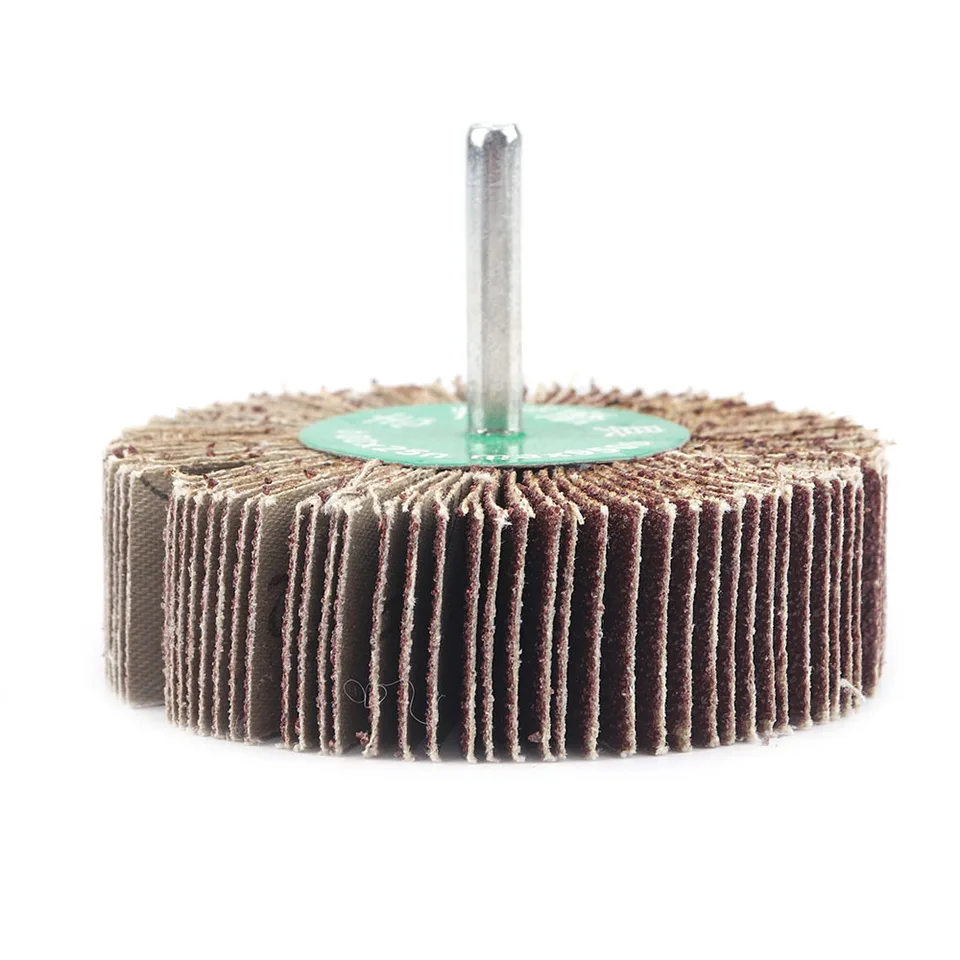 20 Ruote Abrasive Per Levigatrici - Grana 80 - Per Dremel E Utensili Rotanti - Per Lucidare E Sgrassare - Foto 10