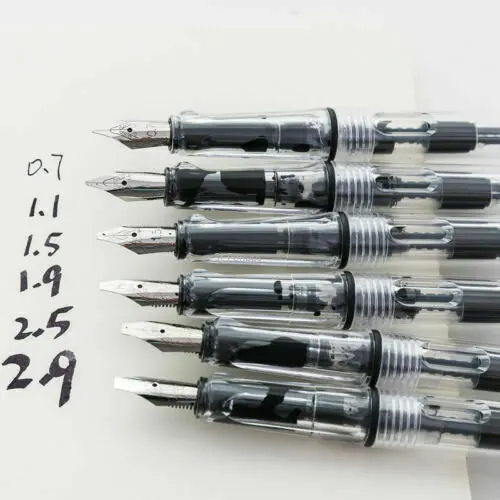 PATIKIL 0.5-0.7 Mm Line Width Fountain Pen Nib Replacement 10 Pack 304 Stainless Steel Ink Drops Calligraphy Pen Nib For Drawing Writing Gold Silver