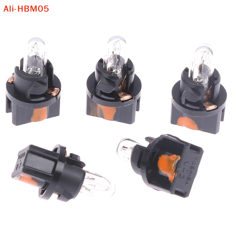 (HB05)5PC 12V1.2W V-2 소형 전구 표시등 자동차 계기판 램프