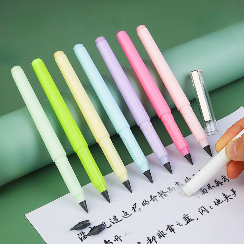 

Unlimited Writing Pencil No Ink Novelty Pen Art Sketch Painting Pencils for Kids Painting Supplies Student School Stationery