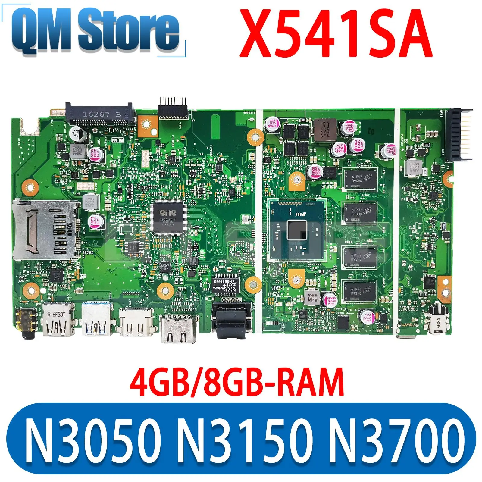 X541SA-REV-2-0-Original-Mainboard-4GB-8GB-RAM-N3050-N3150-N3700-CPU-for ...
