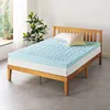 4 Inch 5-Zone Memory Foam Mattress Topper, Gel Infusion 3