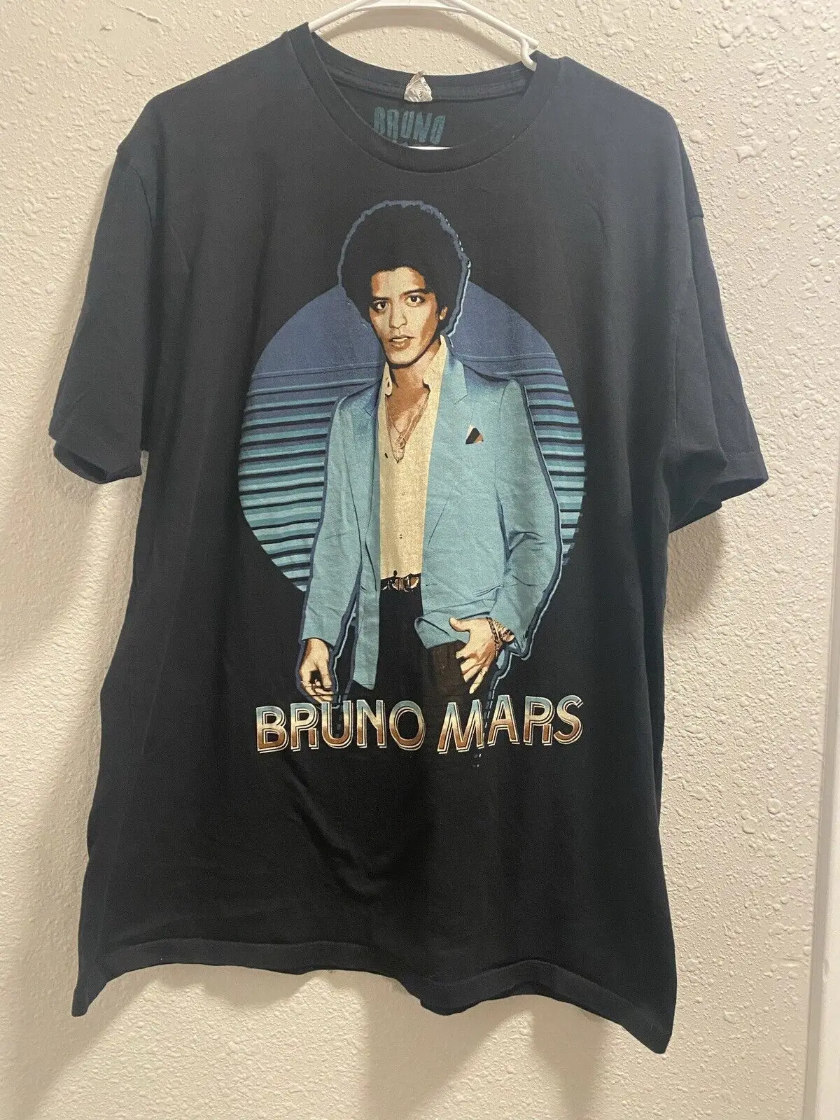 Bruno Mars The Moonshine Jungle Tour 2013 T-Shirt Da Concerto Nera Sz Xl