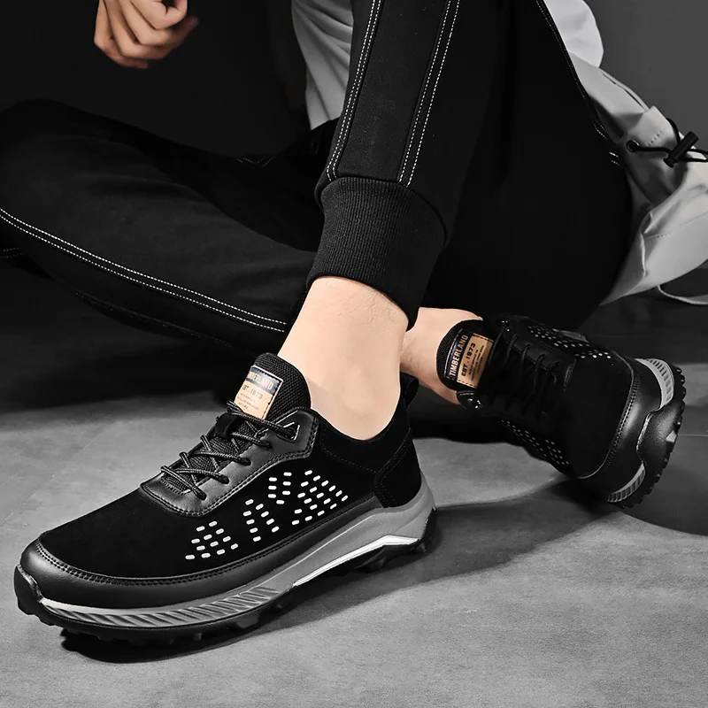 Men Mens Trainers Running Walking Shoes Lightweight Sports Outdoor Slip Comfy_voghion.com