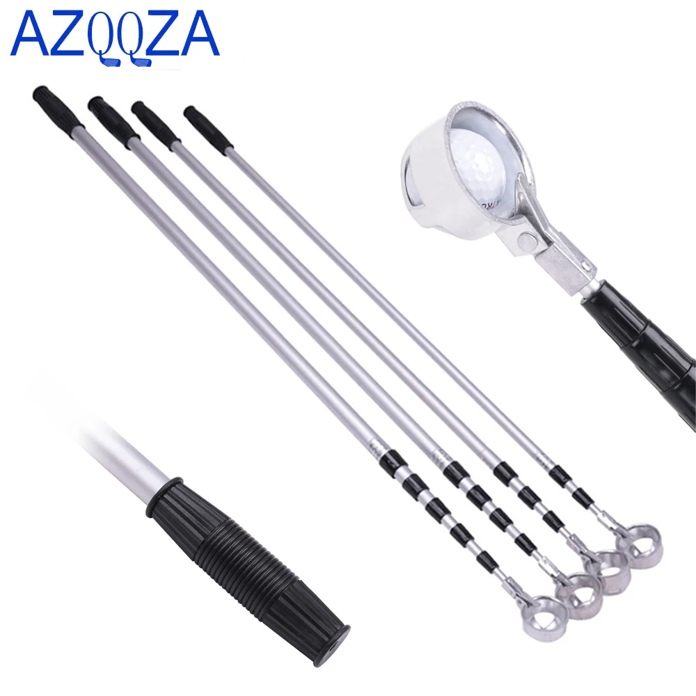 Retractable Golf Ball Picker Aluminum alloy Golf Ball Retriever Grabber