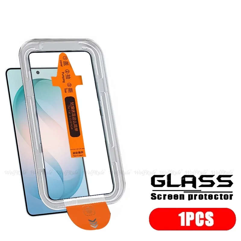 Premium Tempered Glass Screen Protector for Samsung Galaxy S26 Series - Full Cover, Dust-Free