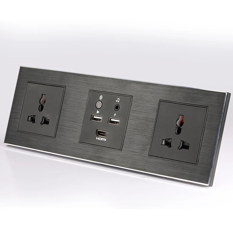 

3 connected USB Player and Charging Multi-Function Media Hub