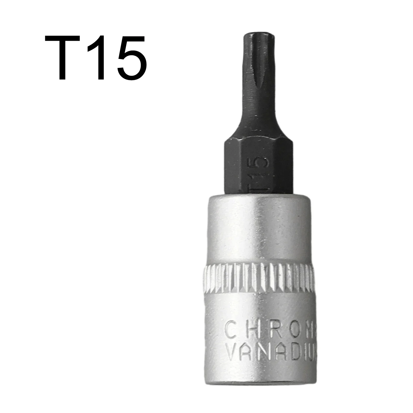 1/4" Bit Socket TX T15 – High-Strength Alloy Steel Tool For Precision Torque Work