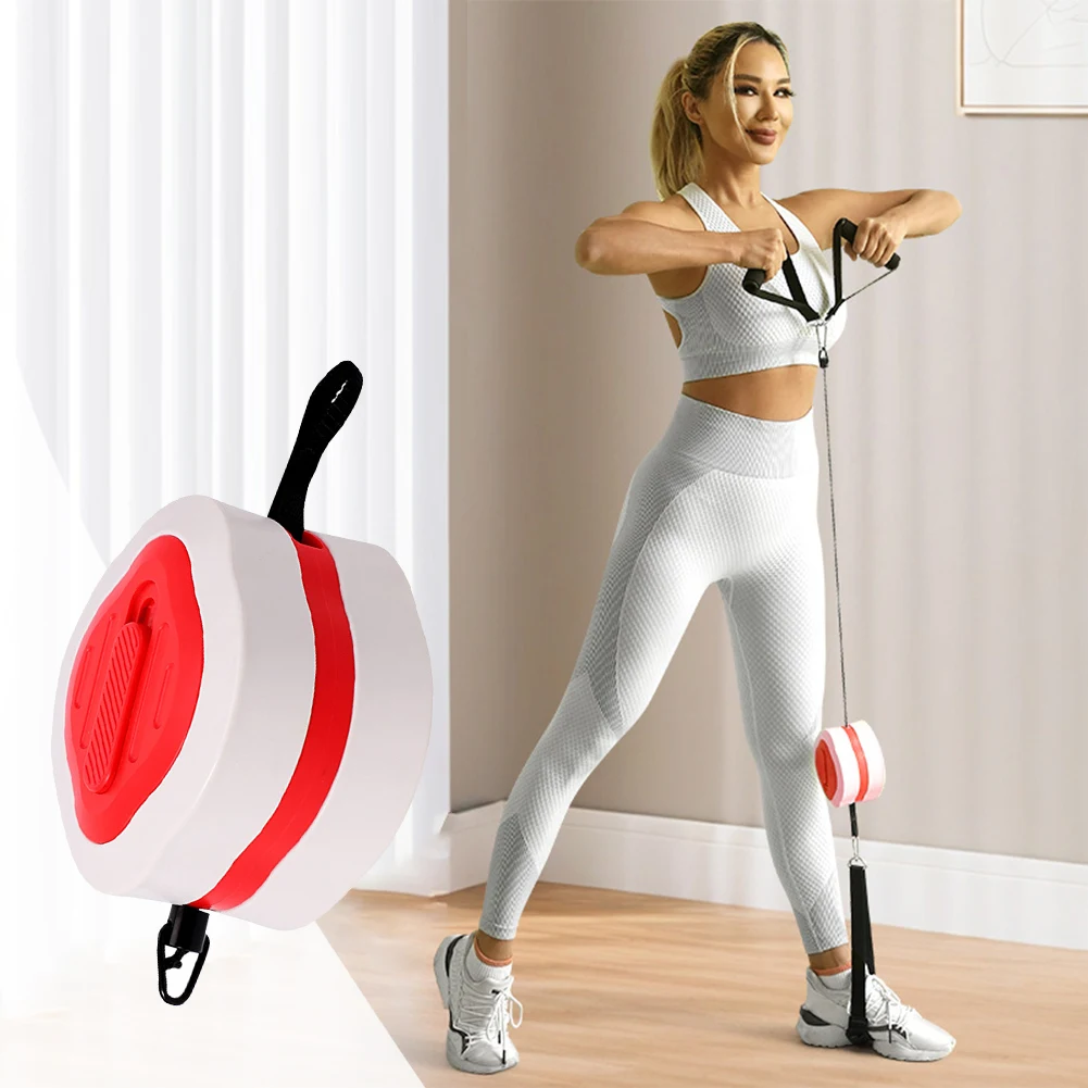 Resistance Machine Adjustable Resistance Fitness Power Pump Portable Training Pull Pump with Grip for Workout Exercise