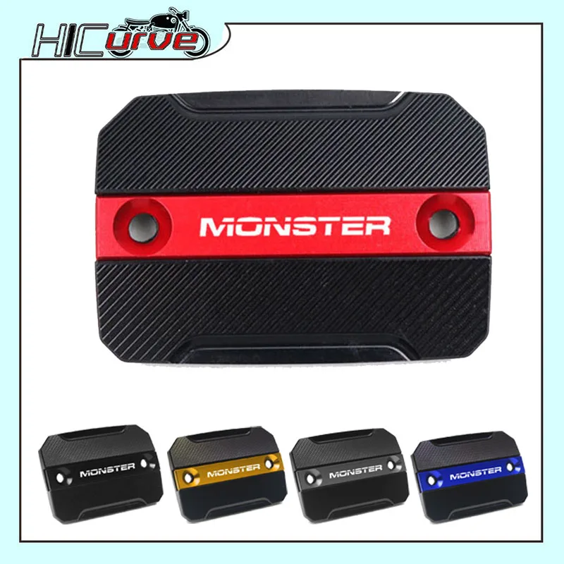 

Motorcycle CNC Front Brake Fluid Reservoir Cover Cap For DUCATI MONSTER 821 2014-2017 MONSTER 797 2017-2018