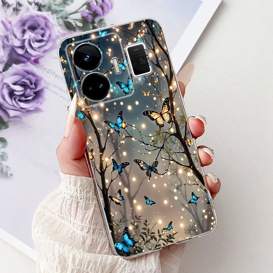 Luxury Painted Soft Silicone Phone Case Cover - Elegantly Crafted Protective s