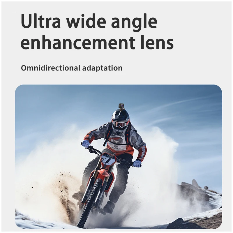 VIRAN Action Camera 5K30FPS With Remote Control Screen Waterproof Sport Camera drive recorder Sports Camera Helmet Action Cam 3