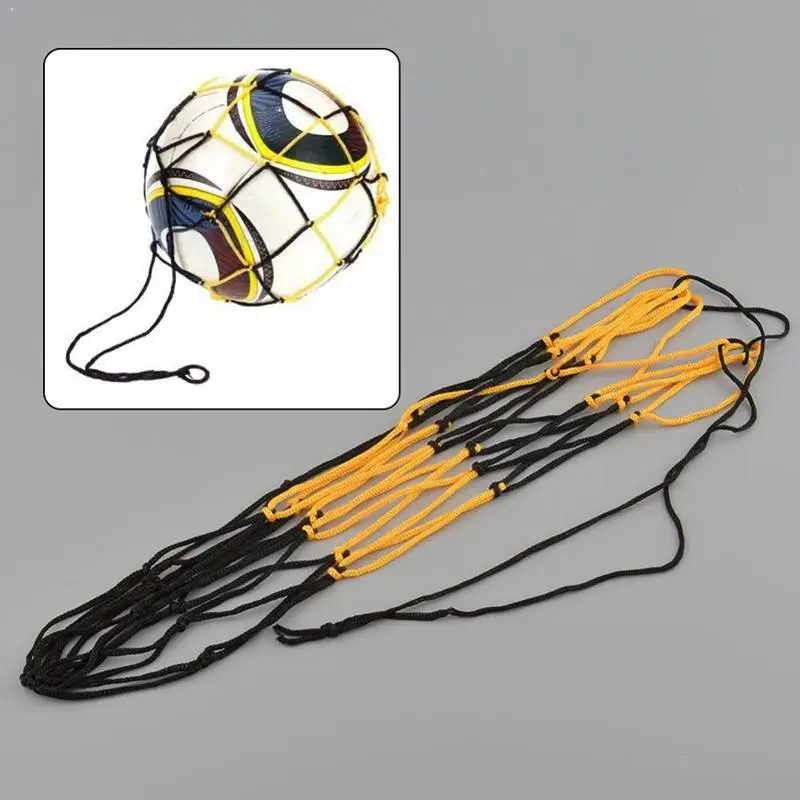 

Ball Net Bag Net Bag Mesh For Soccer Ball Basketball Closure Durable Football Standard Soccer Drawstring Volleyball Outdoor N6h1