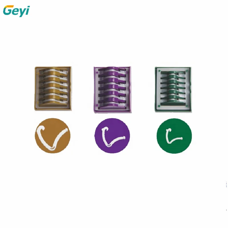 

Hemolok clip applicator polymer clips cartridges laparoscopic clip applier