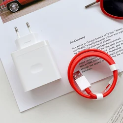 80W OnePlus EU Supervooc USB - C Charger with Cable - EU Add Cable