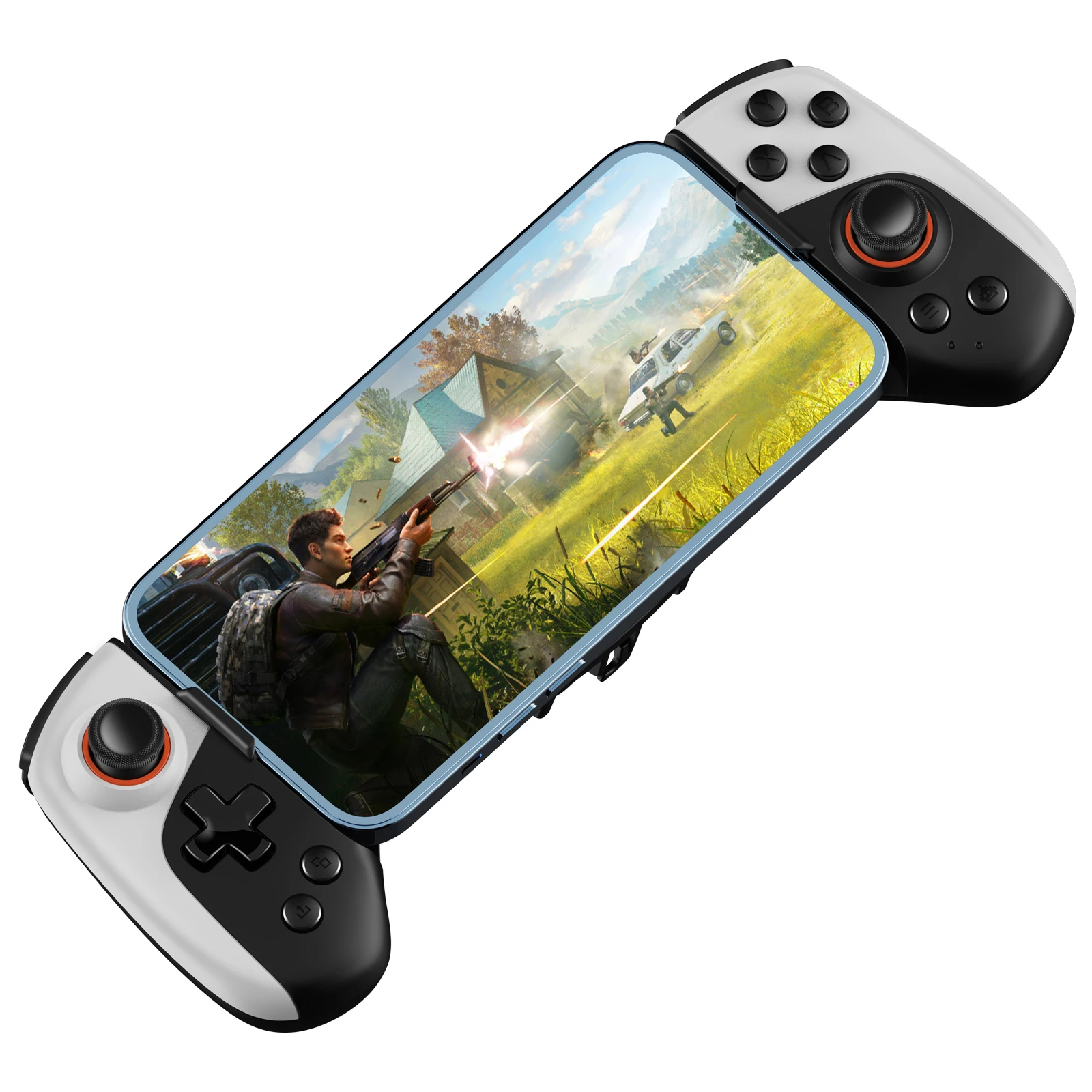 

JK02 Mobile Phone Heat Dissipation Stretching Game Controller for IOS Android Switch Semiconductor Cooling Blue tooth GamePad