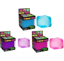 Jellyfish Cube Stress Relief Sensory Toy - Soft Squeeze Fidget (3pcs - Q04)