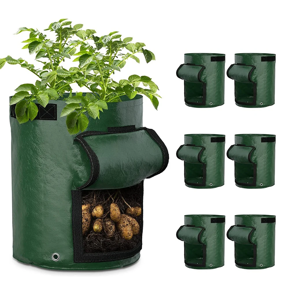 Planting Bag Vegetable Grow Bags With Handle Thickened Growing Bag