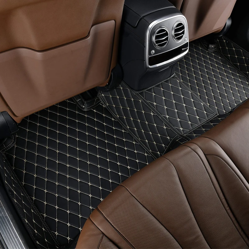 Benutzer definierte Auto Luxus Leder Auto Boden matte für Honda