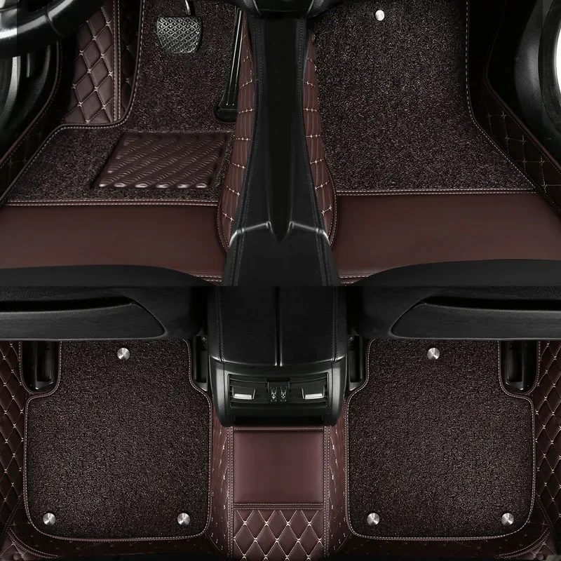 Alfombrillas Para Coche MOSSA - Mercedes Clase E W212 (2009-2016), 4 Piezas, Negro, Impermeables, Antideslizantes
