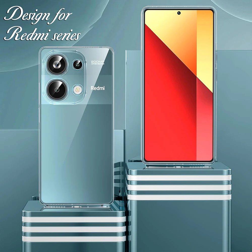 Ultra Thin Transparent Silicone Shockproof Phone Case