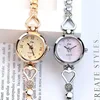 Women Bracelet Watch Exquisite Silver Rose Gold Ladies Luxury Wristwatches Rhinestone Simple Fashion Female Quartz Relogio Clock 1