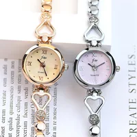 Women Bracelet Watch Exquisite Silver Rose Gold Ladies Luxury Wristwatches Rhinestone Simple Fashion Female Quartz Relogio Clock 1