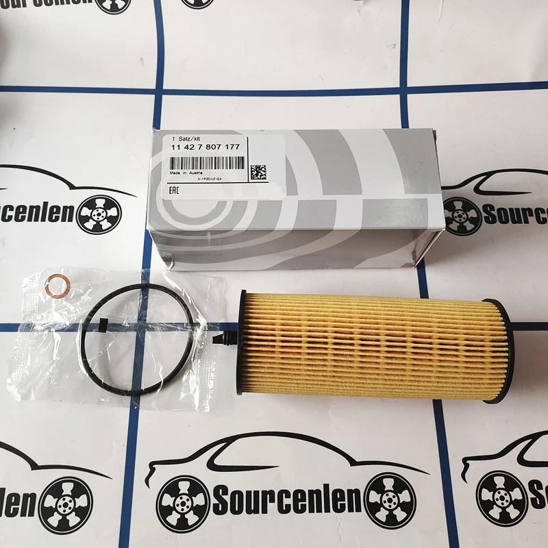 11427805707 Oil Filter For E60 E70 E72 E81 E84 E88 E90 E92 F01 F02 F11 F85 116D 118D 320D 320Xd M50D M550D 11427807177