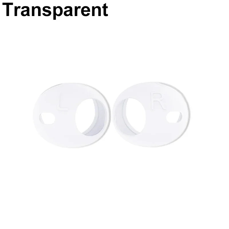 Silicone Eartips Cap - Ultra Thin Anti-Slip Protective Earbuds Cover (1-6 Pairs)
