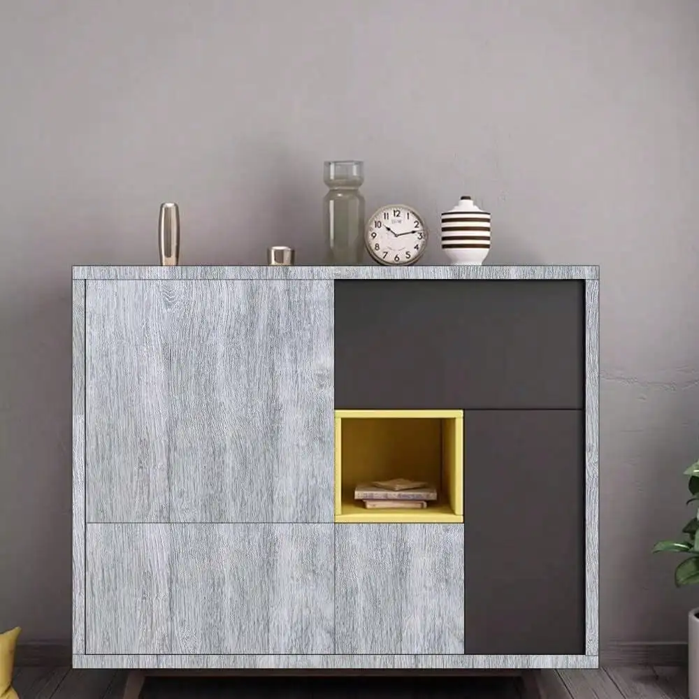 Description Picture 3 of item40 cm Wide Wood Grain Home Decor Furniture Waterproof Vinyl Wall Sticker Self Adhesive PVC Wallpaper Kitchen Cabinet Door Sticke