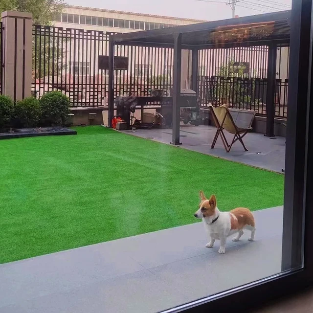 1Db 50X200Cm Mesterséges Gyeplland Szimuláció Moha Gyep Hamis Zöld Füves Szőnyeg Diy Tájkép Otthoni Padló Dekoráció - Image 6