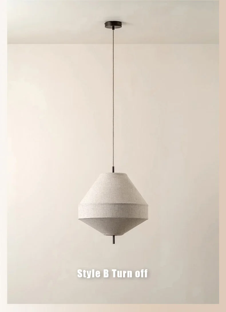Suspension Japonaise en tissu | Toupille