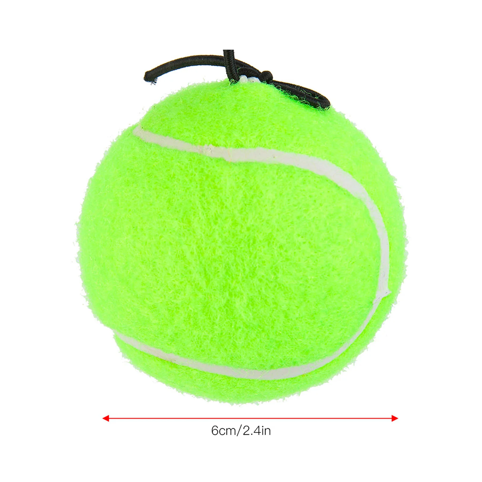 Tennis Ball Tennis Beginner Training Ball With 4M Elastic Rubber String For Single Practice