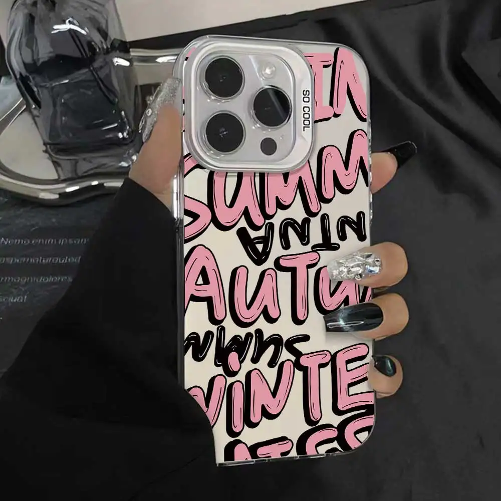 Silver IMD Protective Phone Case Cover