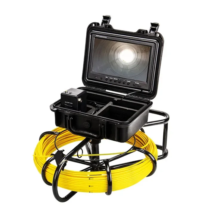 

Industrial pipeline endoscope inspection for pipe system