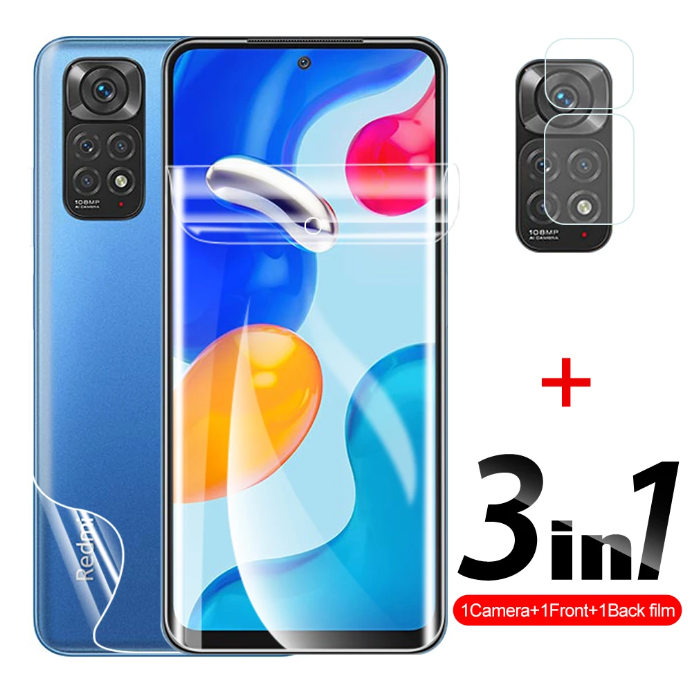 

Гидрогелевая пленка для Xiaomi Redmi Note 11 s 11 S Note11 Re mi Note11s, 2 шт., полное покрытие, защитная пленка на 6,43 дюйма