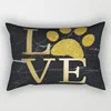 Love Letter Make It Happen You Are My Sunshine   Pillow Covers High Quality Short Plush Velvet Rectangle Pillow Cases Room Decor 3