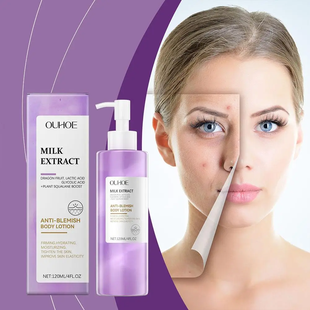 Berry Scented Acne Moisturizing Lotion Lightens Acne Firming Skin Cleansing Moisturizing Smoothing Body Lotion
