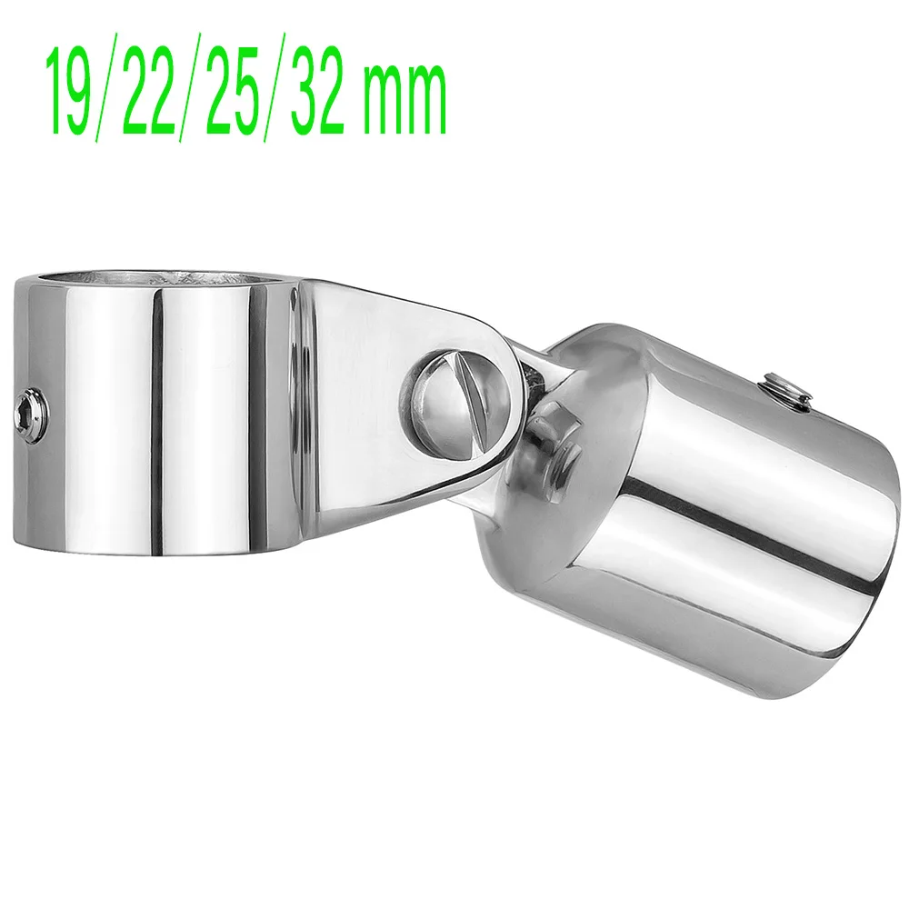 마린 등급 316 스테인레스 스틸 비미니 탑 턱 슬라이드 및 아이 엔드 캡, 19 22/25.4/32mm OD 라운드 튜브 하드웨어  Best5