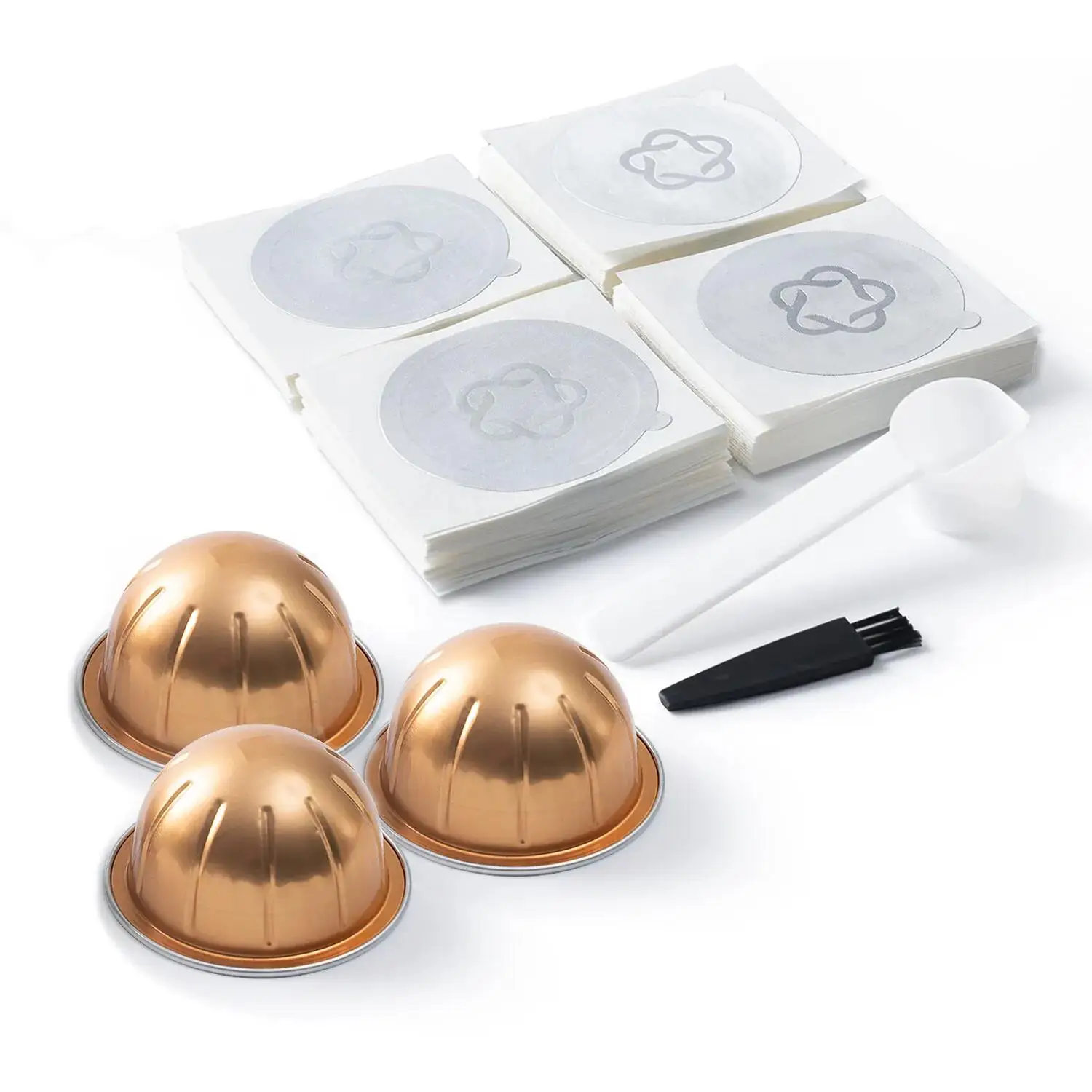 Per Nespresso Vertuo Capsule Ricaricate Filtro Caffè Usa E Getta Sigillato Vertuoline Foglio Di Alluminio Schiuma Cafe Cover Sticker