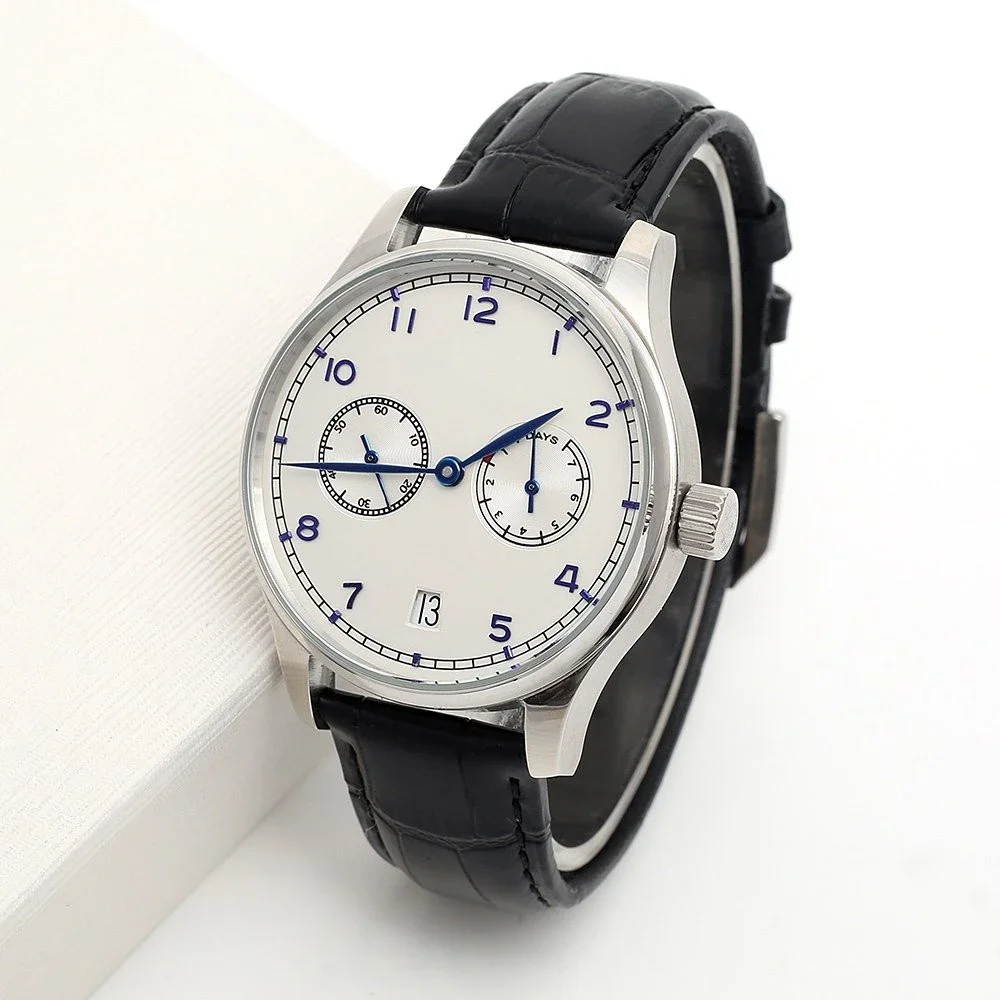 

mens automatic mechanical watch portugal black leather