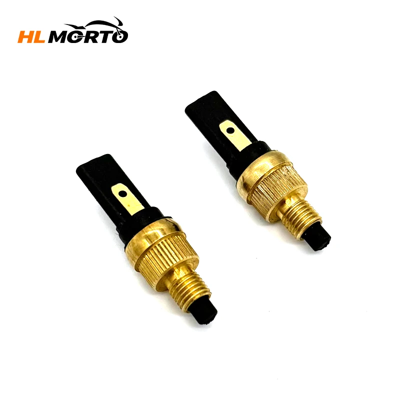 Motorcycle Brake Light Switch 1pcs 2pcs Universal 6mm Copper Front Rear Brake Clutch Switch Plug