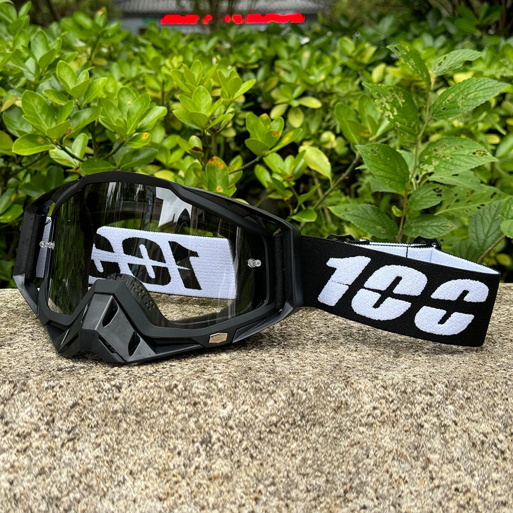 100 Motorcycle Goggles Motocross Glasses Off-road Sunglasses For Man MTB ATV Mask Windproof Protection Cycling Racing Goggles 6