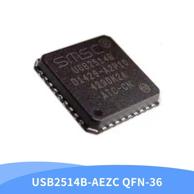 

5adet USB2514B-AEZC USB2514B 36QFN IC USB 2,0 yüksek hесли зарядное устройство с 9 зажимами