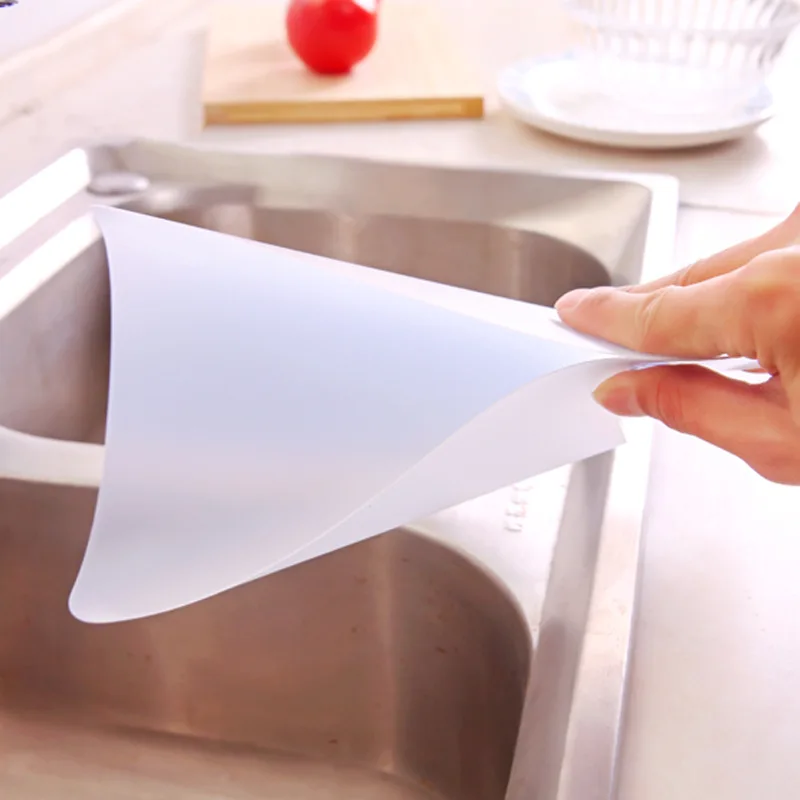 Kitchen Splash Guard 1Pc Kitchen Sink Water Splash Guards with Sucker Waterproof Screen for Dish Fruit Vegetable Washing