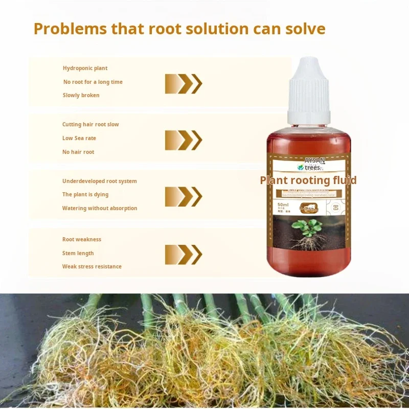 Root Stimulator Fast Rooting Stimulator Plant Rapid Rooting Agent Root Stimulator For Plants Root Supplement For Houseplant Garden Supplies