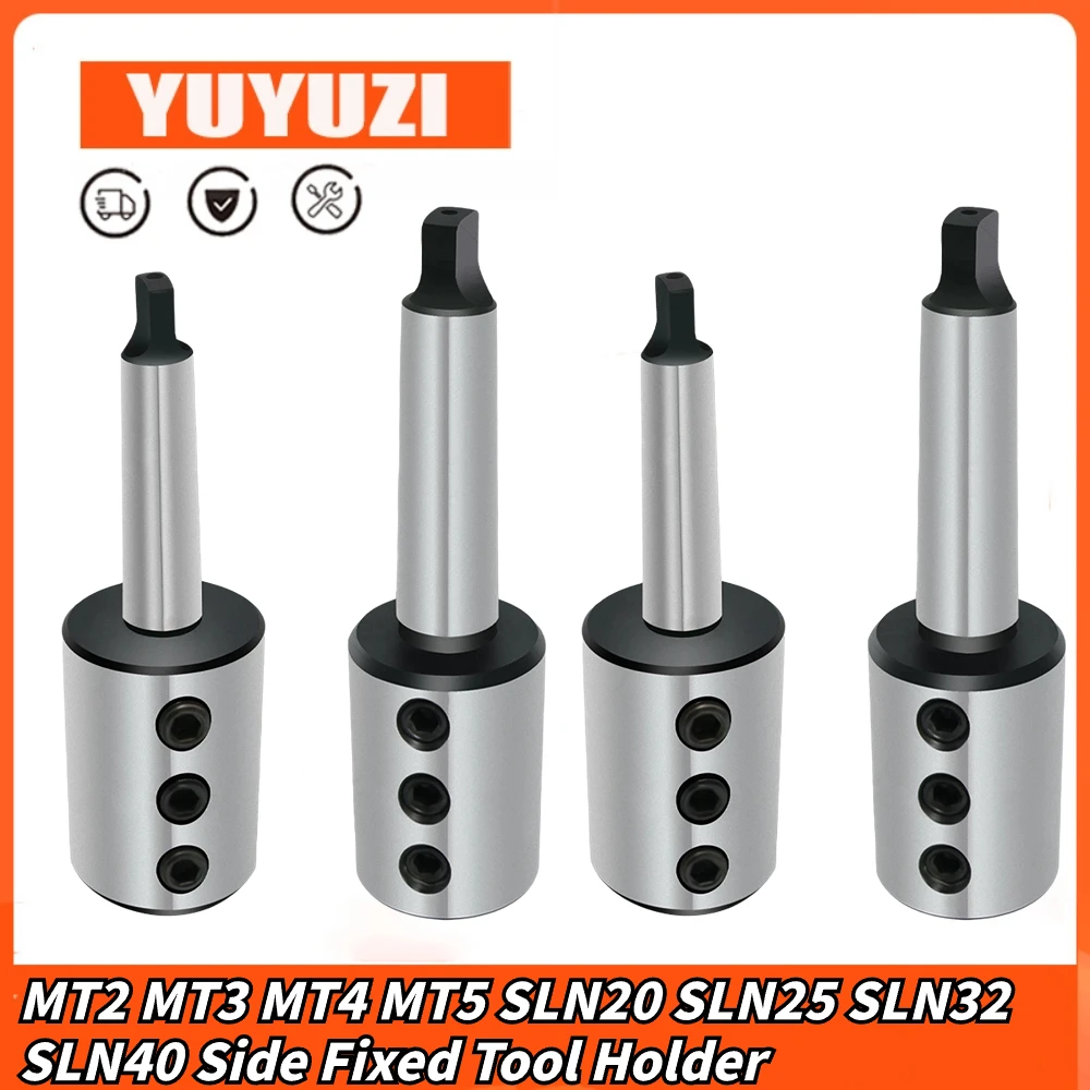 

MT2 MT3 MT4 MT5 SLN20 SLN25 SLN32 SLN40 Side Fixed Tool Holder U Drill 2 3 4 5 SLN Morse National Fixed Toolholder CNC Machine